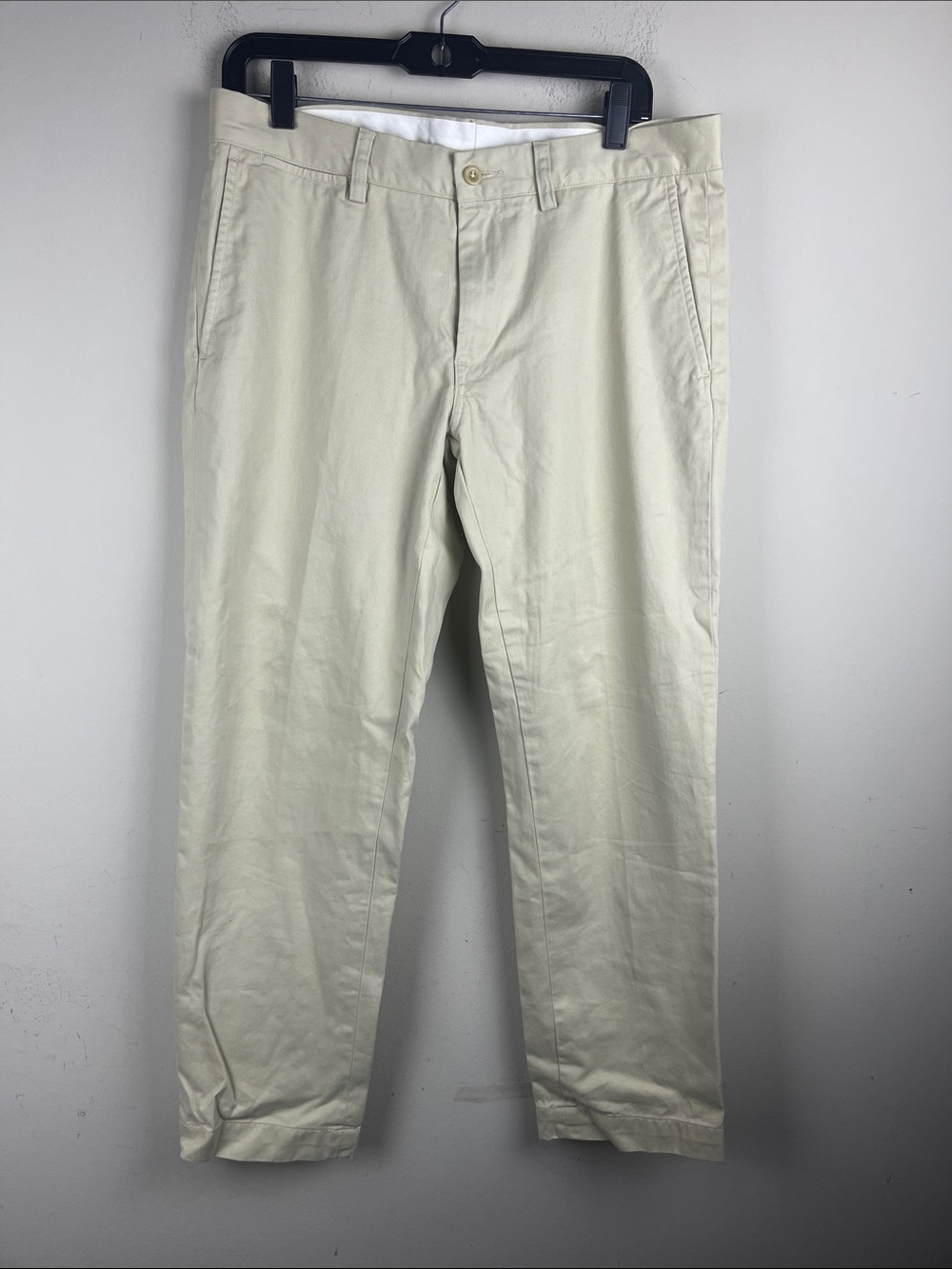 Polo Ralph Lauren Men's 33x30 Beige Slim Fit Chino Pants Khaki Casual
